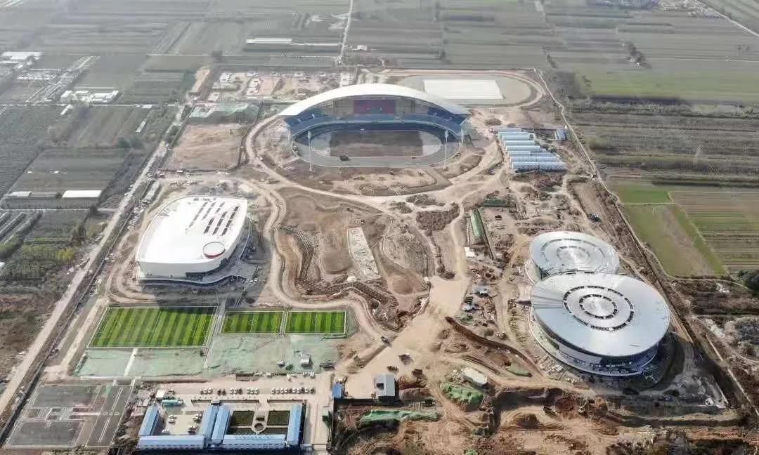 山西建投三建集团永济市体育中心一场三馆门徒娱乐项目顺利通过“中国钢结构金奖”现场核查