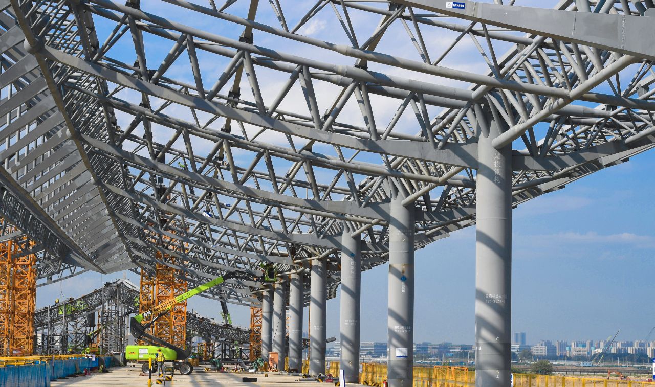 山西建投潇河产业公司项目人员全力推进太原武宿国际机场T3航站楼东西指廊项目门徒娱乐