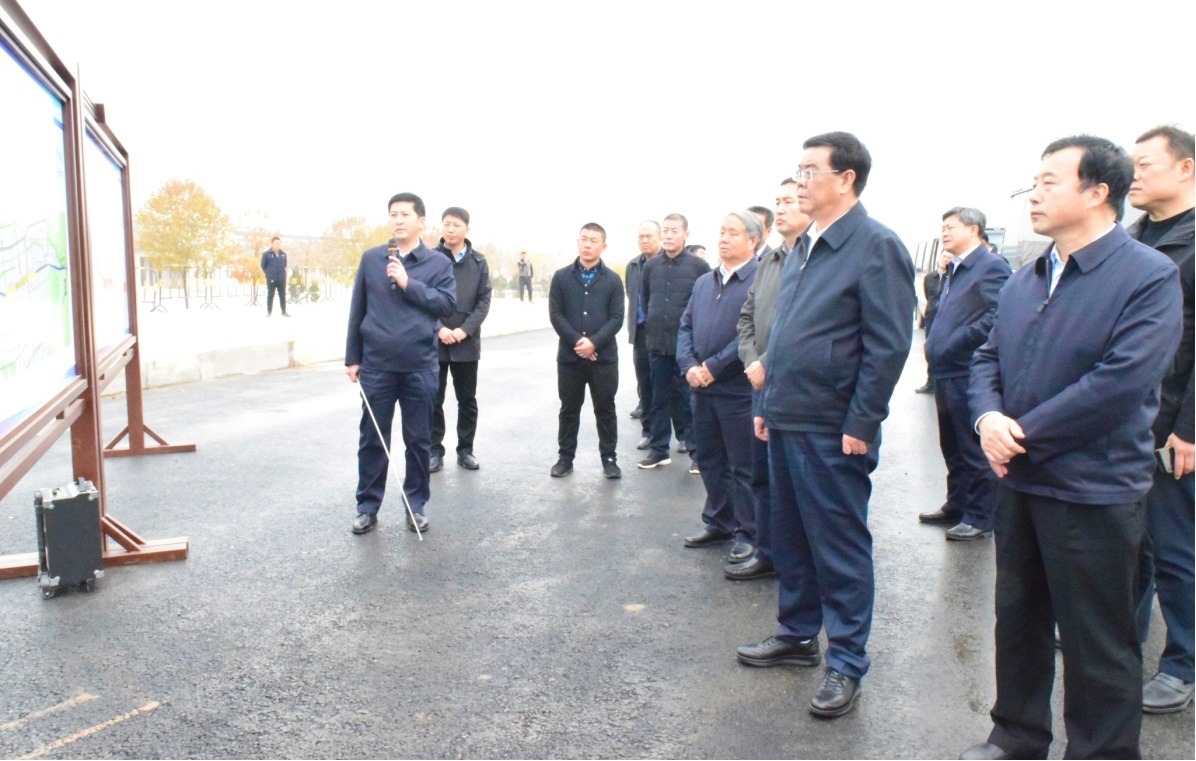 晋中市委书记赵建平一行到山西建投承建的 晋中市城建重点工程项目现场调研 ——以城建重点工程为抓手门徒娱乐宜